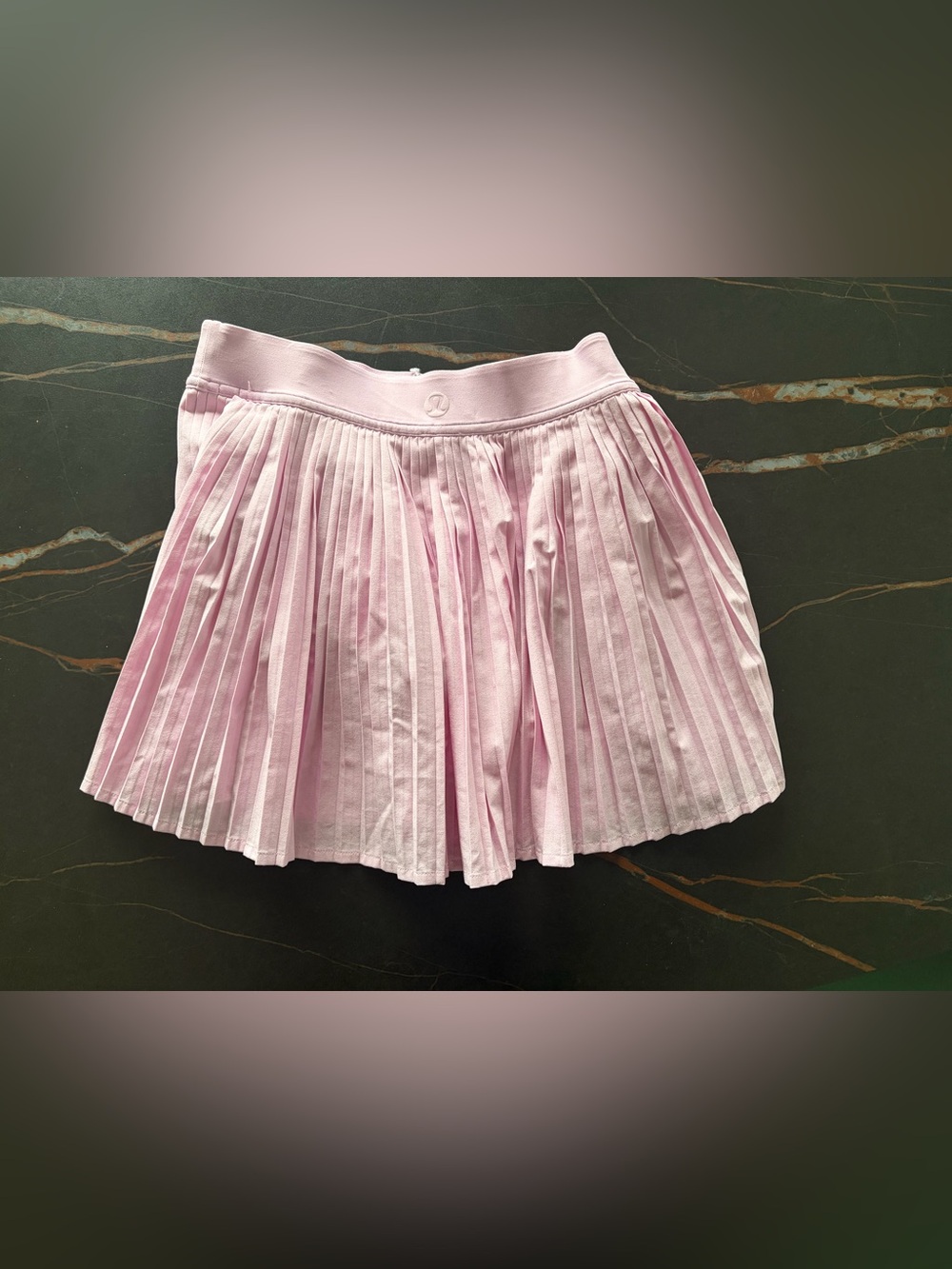 lululemon athletica Light Pink Pleated Skater Skirt